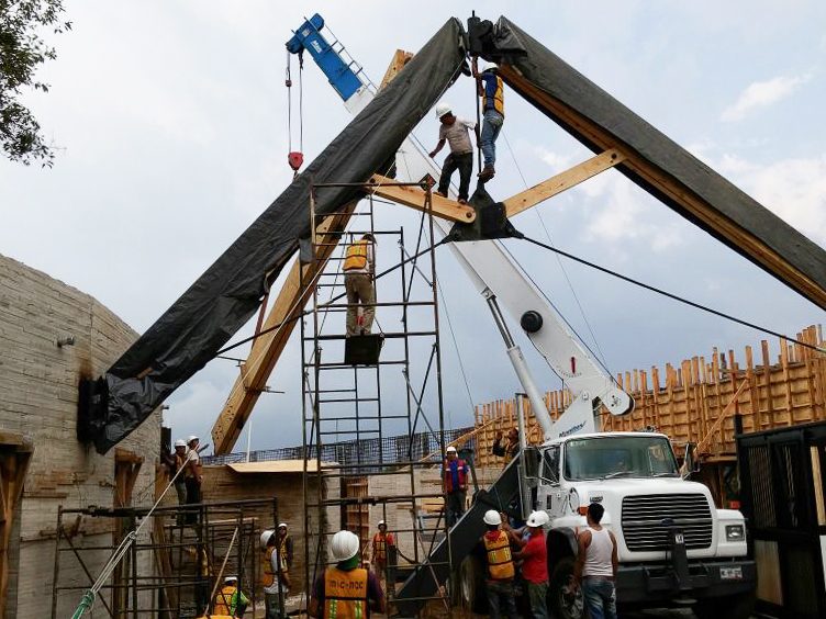 construcción de vigas de acero y madera Calculo estructural de vigas de madera y acero