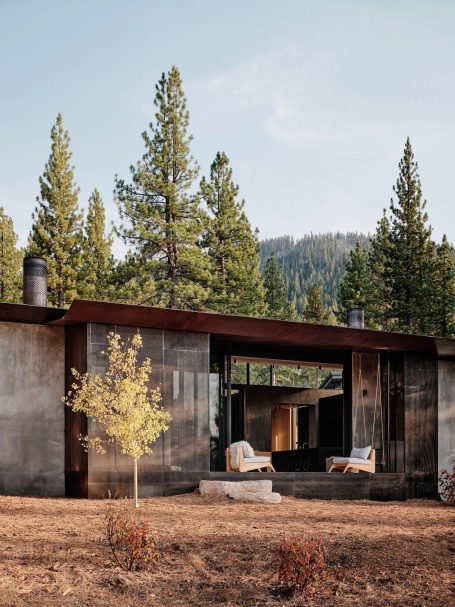 Cabaña de madera Imágenes de arquitectura